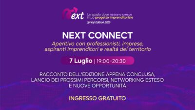 NEXT CONNECT: il 7 luglio a CO-LLAB l’evento conclusivo della Spring Edition 2026